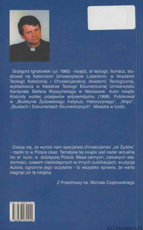 Kościół i synagoga. Ks. GRZEGORZ IGNATOWSKI 2