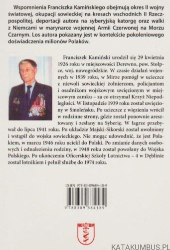 Krzyż niepodległości. FRANCISZEK KAMIŃSKI