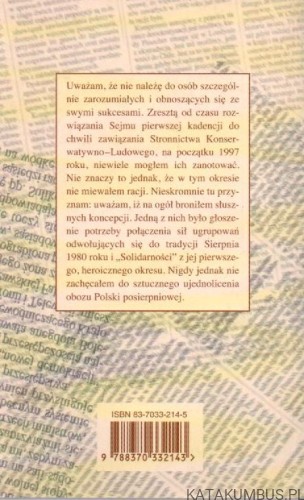 Pierwsza taka dekada. ALEKSANDER HALL