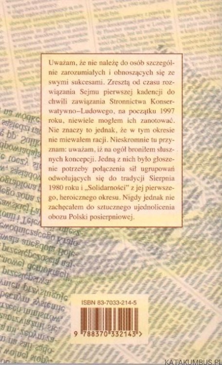 Pierwsza taka dekada. ALEKSANDER HALL