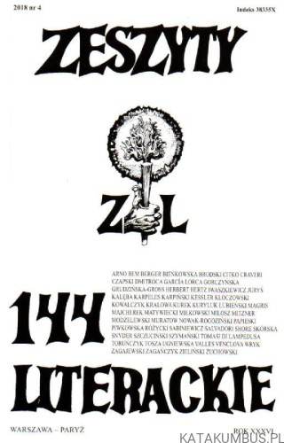 Zeszyty literackie 144. FUNDACJA ZESZYTÓW LITERACKICH