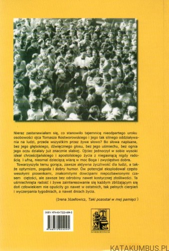 Pomagał w sercach odnajdywać Boga. Opr. O.TADEUSZ PRONOBIS TJ, STANISŁAW JAN ROSTWOROWSKI