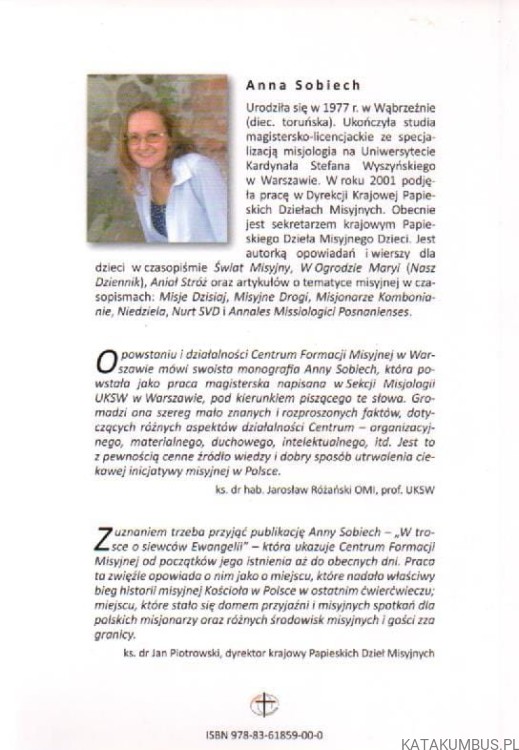W trosce o siewców Ewangelii. ANNA SOBIECH