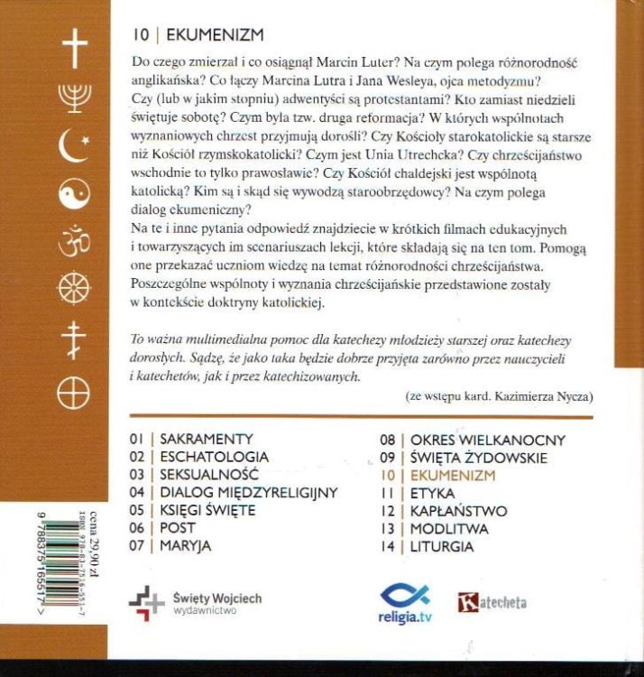 Lekcja Religii 10. Ekumenizm. PRACA ZBIOROWA