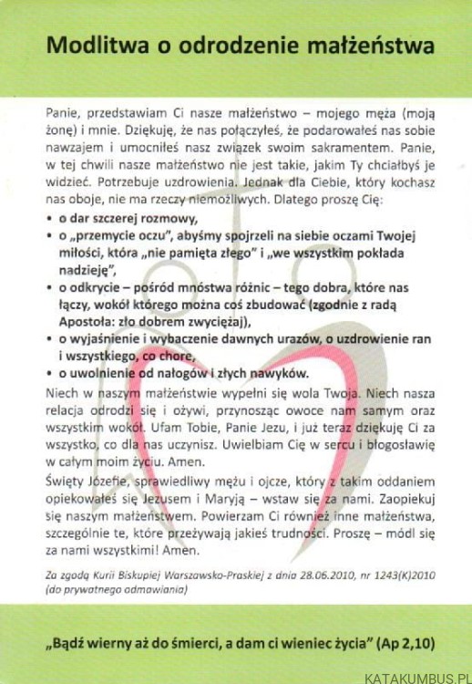 ,,Co Bóg złączył, człowiek niech nie rozdziela" (Mt 19,6). SYCHAR