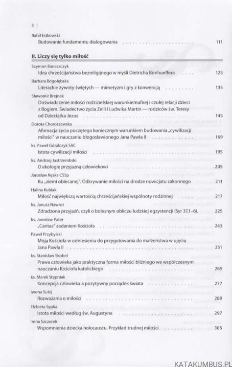 Największa jest Miłość. RED. KS. STANISŁAW SKOBEL