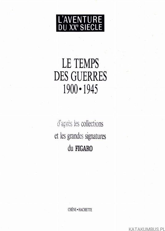 L'Aventure du XXe Siecle. ALAIN PEREFITTE (j.francuski)