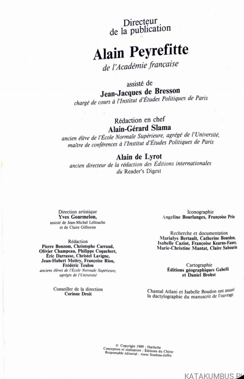 L'Aventure du XXe Siecle. ALAIN PEREFITTE (j.francuski)