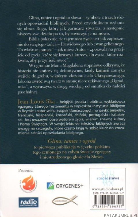 Glina, taniec i ogród. JEAN-LOUIS SKA