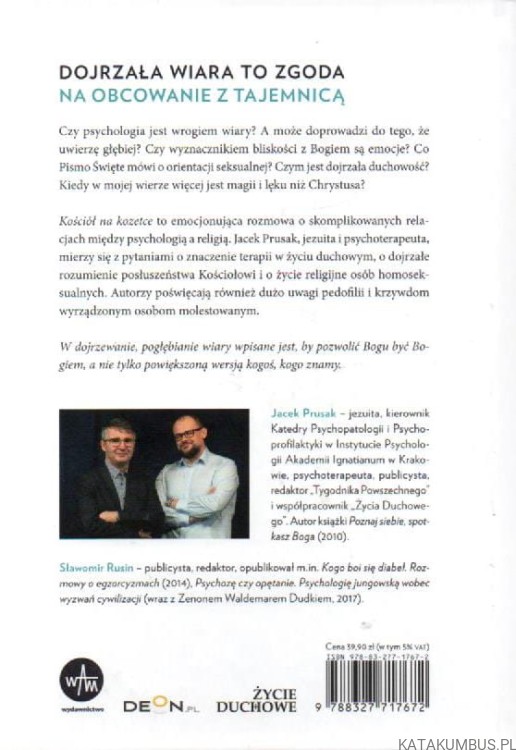 Kościół na kozetce. JACEK PRUSAK SJ