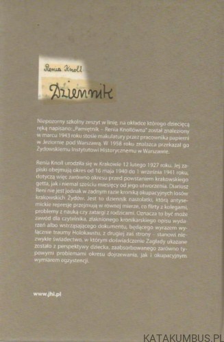 Dziennik. RENIA KNOLL