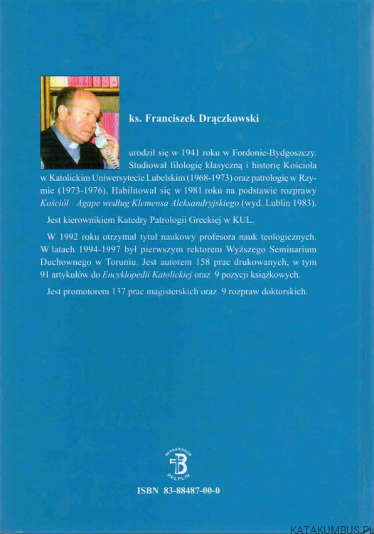 Nowa wizja teologii. KS. FRANCISZEK DRĄCZKOWSKI