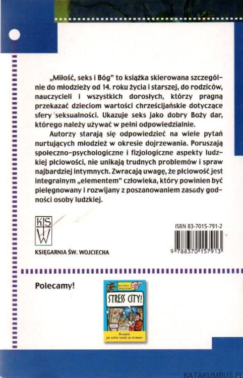 Miłość, sex i Bóg. BILL AMEISS , JANE GRAVER