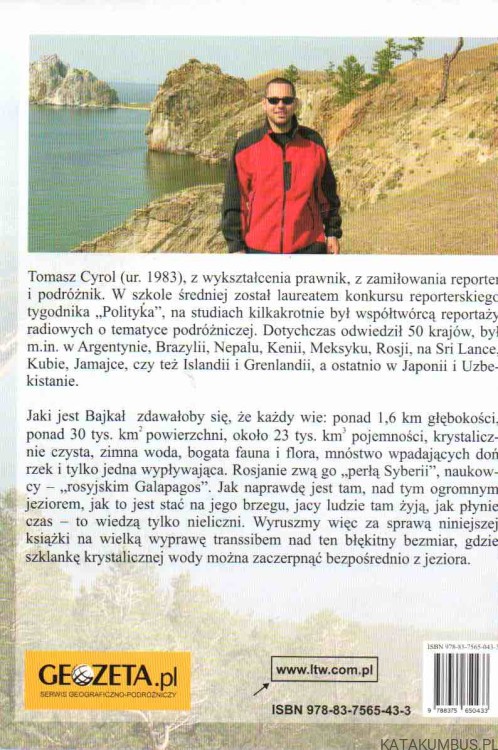 Transsibem nad bajkał. TOMASZ CYROL