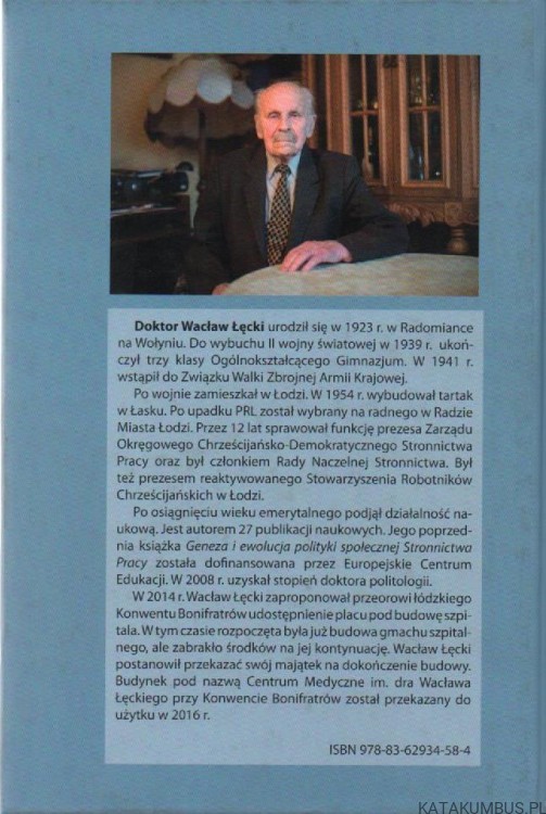 Nowy ład globalny. WACŁAW ŁĘCKI