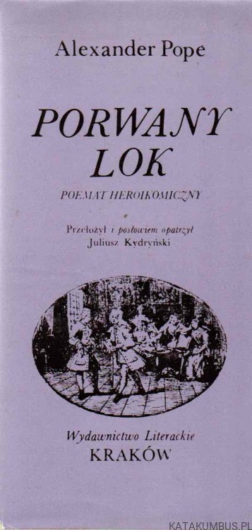 Porwany lok. ALEKSANDER POPE.