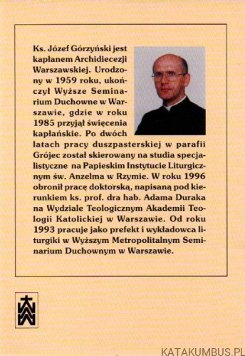 Matka Boża w misterium paschalnym. Ks. JÓZEF GÓRZYŃSKI