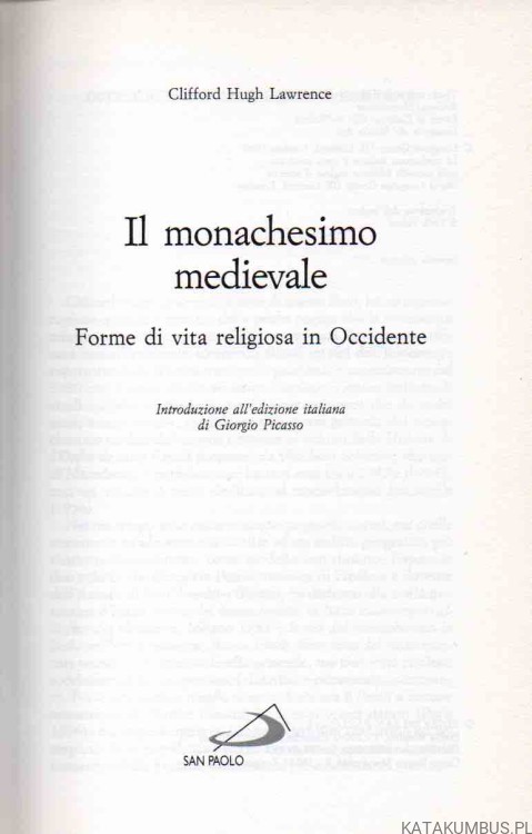 Il Monachesimo Medievale. CLIFFORD HUGH LAWRENCE