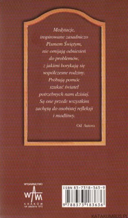 Święta  Rodzina z Nazaretu. O. HIERONIM ST. KREIS OSB.