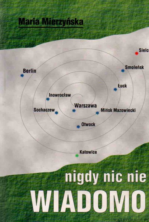Nigdy nic nie wiadomo. MARIA MIERZYŃSKA