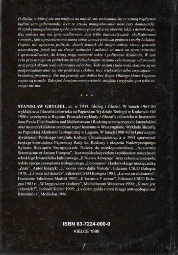 Ojczyzna jest zawsze trochę dalej. STANISŁAW GRYGIEL