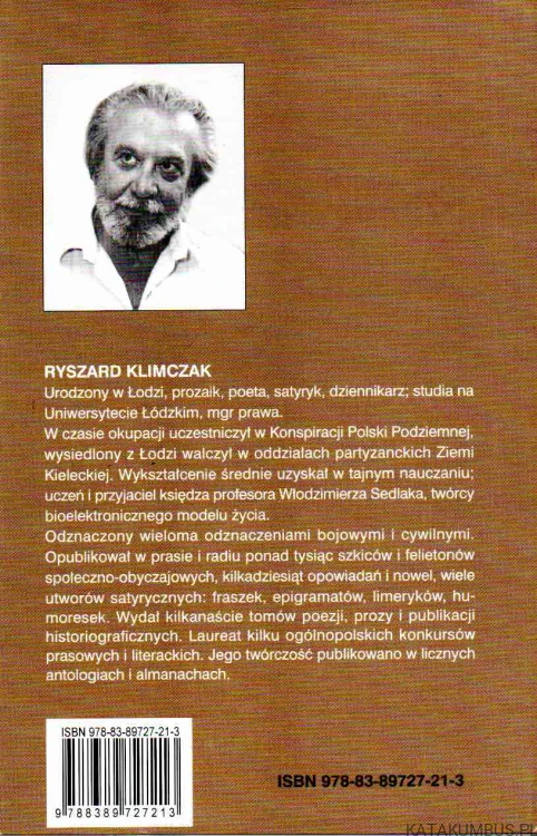 Dotyk zamulonego czasu. RYSZARD KLIMCZAK