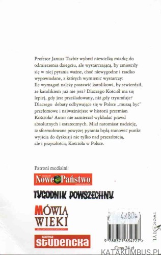 Łyżka dziegciu w ekumenicznym miodzie. JANUSZ TAZBIR