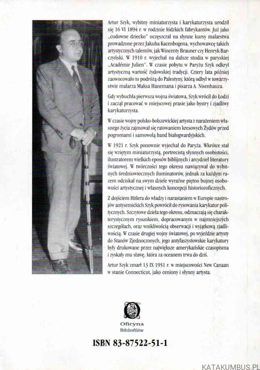 Burzliwe życie Artura Szyka. S. L. SHNEIDERMAN
