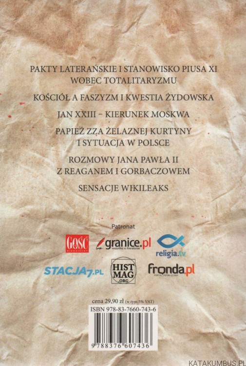 Tajne akta Watykanu. MATTEO LUIGI NAPOLITANO