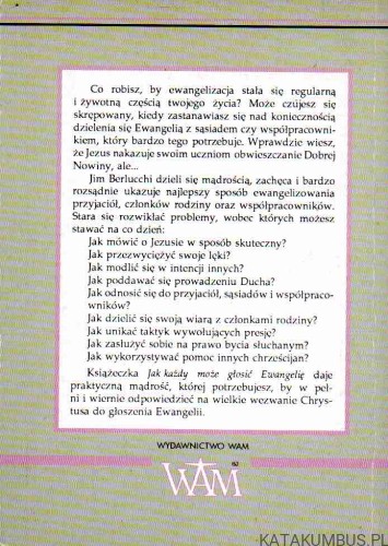 Jak każdy może głosić Ewangelię. JIM BERLUCCHI