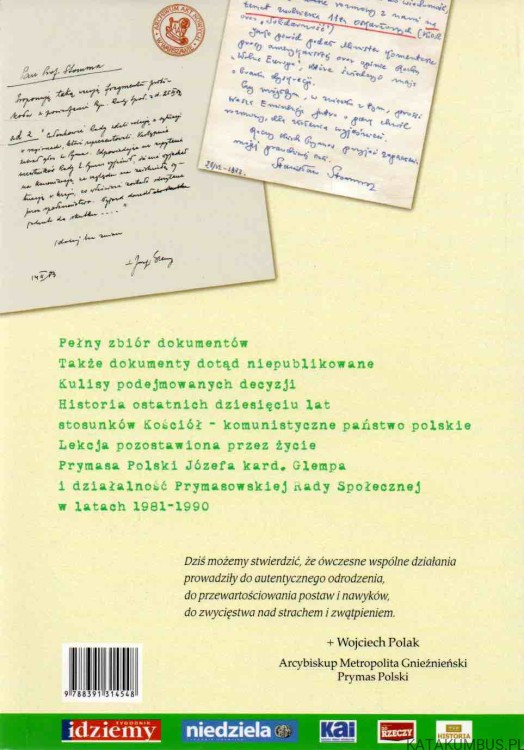 Prymasowska Rada Społeczna ks. kard. Józefa Glempa, Prymasa Polski. SŁAWOMIR SIWEK
