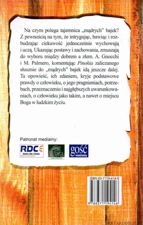 Pinokio. Nie tylko bajka. ALESSANDRO GNOCCHI, MARIO PALMARO