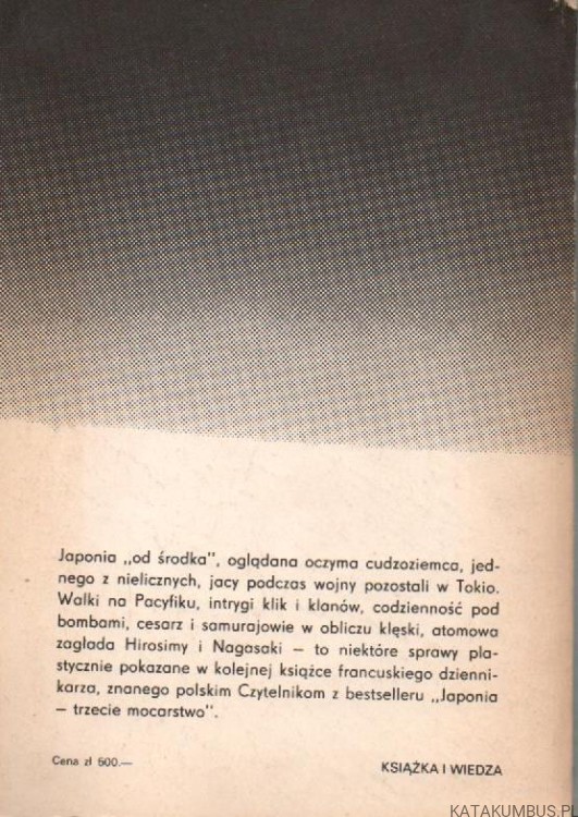 Od Pearl Harbour do Hirosimy. ROBERT GUILLAIN