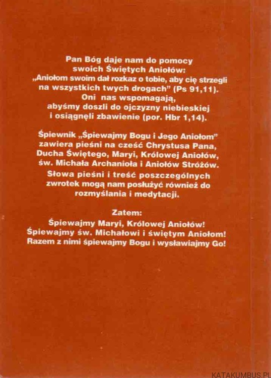 Śpiewajmy Bogu i Jego Aniołom. PRACA ZBIOROWA