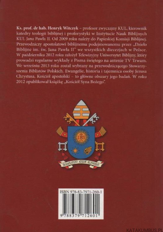 Błogosławieństwo wiary. Ks. HENRYK WITCZYK