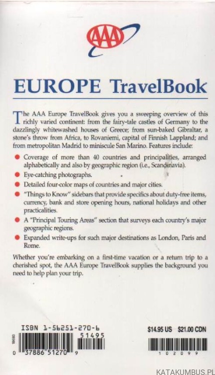 EUROPE Travel Book