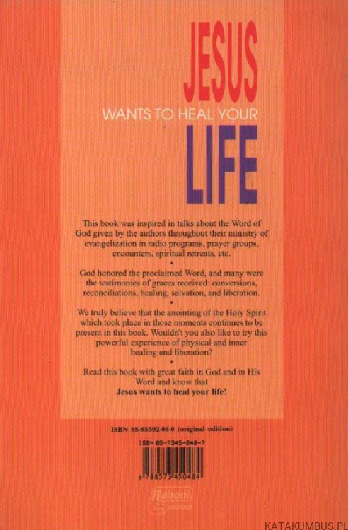 Jesus wants to heal your life. REGIS CASTRO, MAISA CASTRO_2