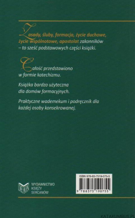 Katechizm życia konsekrowanego. GILBERTO FRIGO 2