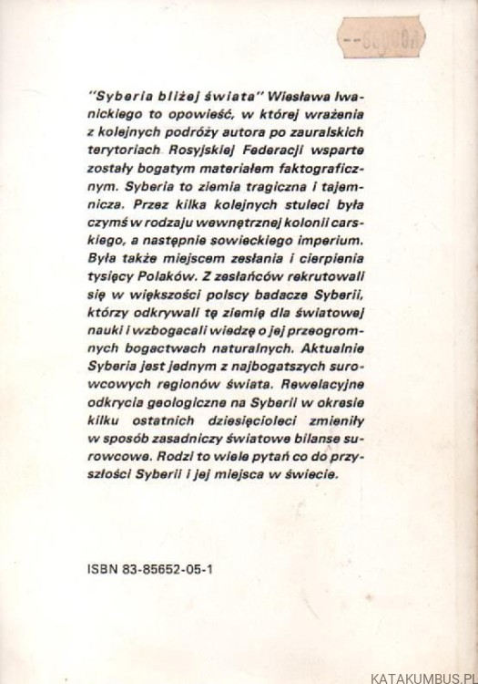 Syberia bliżej świata. WIESŁAW IWANICKI_2
