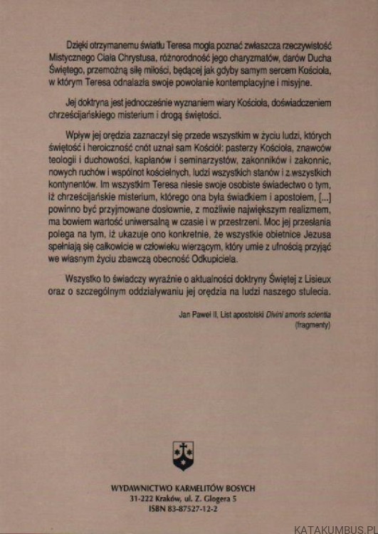 W Sercu Kościoła będę Miłością. PRACA ZBIOROWA 2