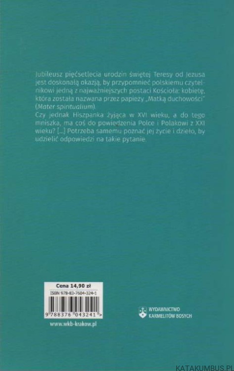 Teresa od Jezusa. CRISOGONO DE JESUS SACRAMENTADO OCD 2