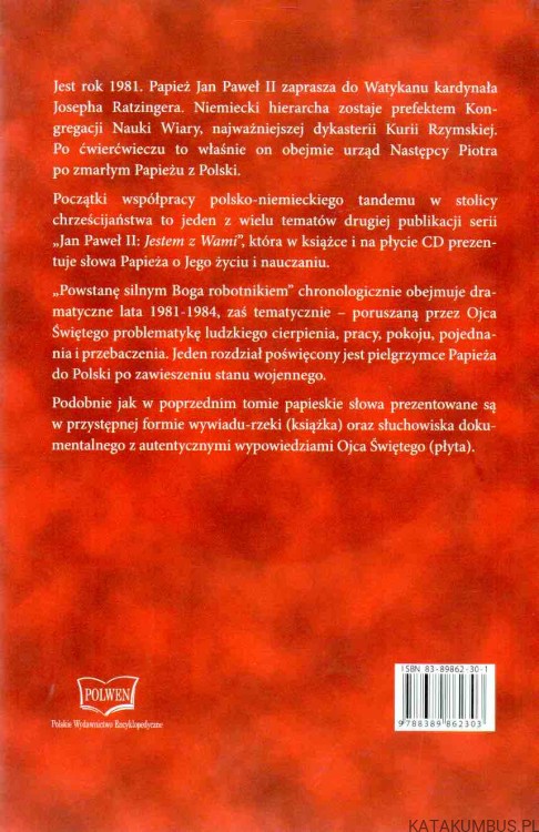 Powstanę silnym Boga robotnikiem. Red. PAWEŁ ZUCHNIEWICZ