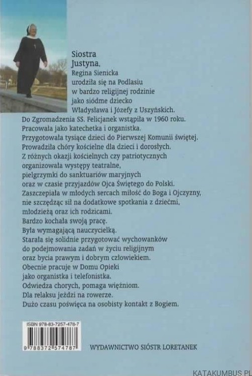 Dar i zaufanie. SIOSTRA JUSTYNA CSSF