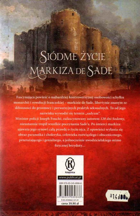 Siódme życie markiza de Sade. JACOUES RAVENNE2
