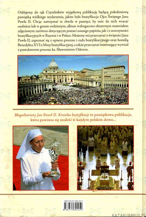 Błogosławiony Jan Paweł II. Kronika beatyfikacji. PRACA ZBIOROWA