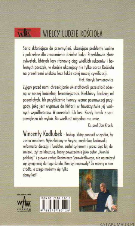 Wincenty Kadłubek. KRZYSZTOF RAFAŁ PROKOP 2