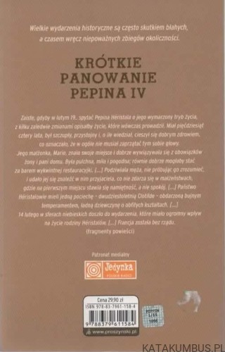 Krótkie panowanie Pepina IV. STEINBECK 2
