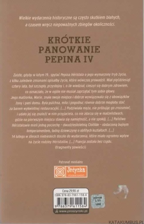 Krótkie panowanie Pepina IV. STEINBECK 2