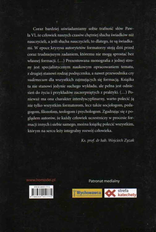 Formacja wychowawców. KS. JANUSZ MASTALSKI, KS. JACEK SIEWORA2