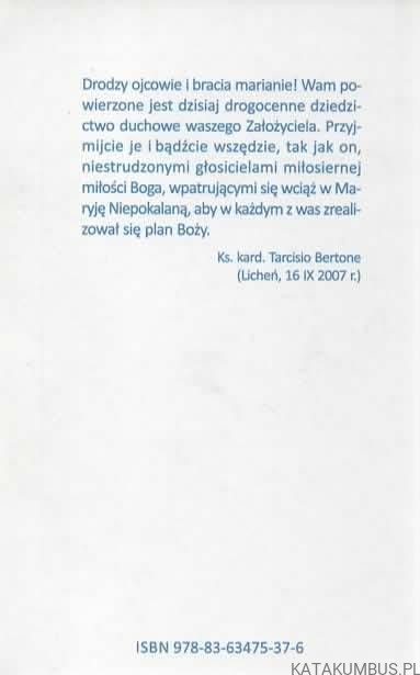 Ojciec naszego powołania. KS. JANUSZ KUMALA MIC
